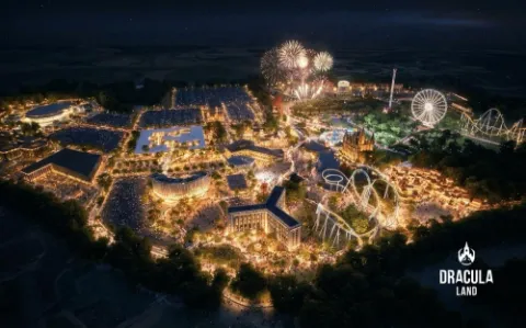 Parc Tematic Dracula Land — langa Dracula Land